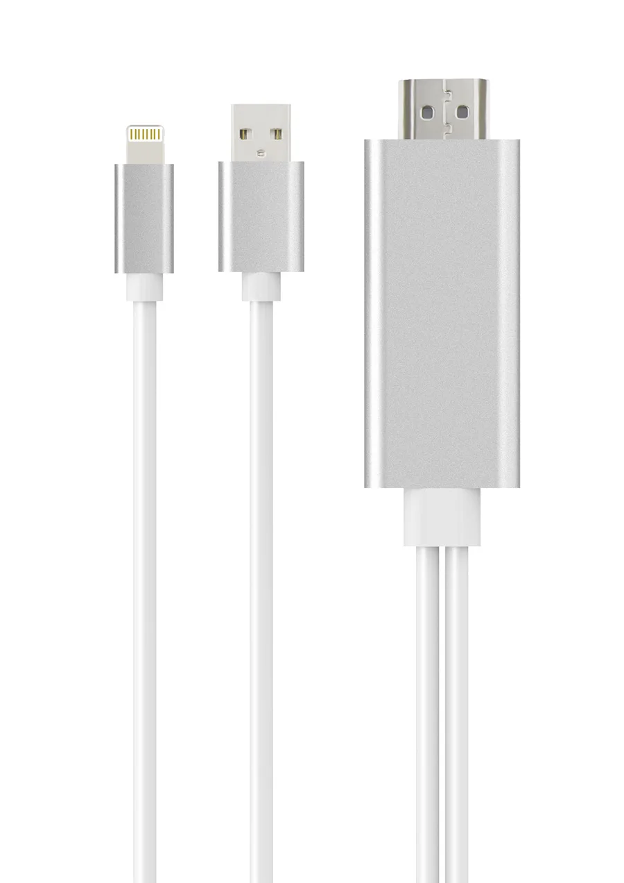 2 м длина кабеля I6 1080P высокой четкости Plug And Play поддержка проектора Miracast Airplay DLNA