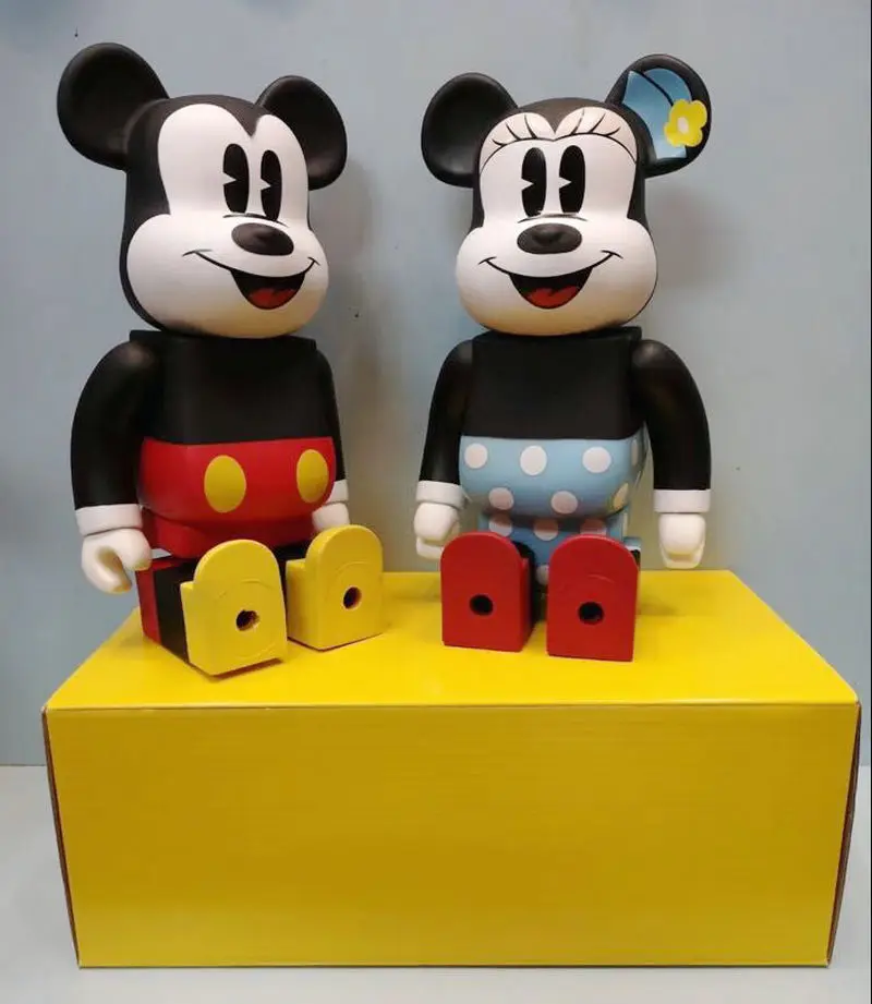 

New Style Mouse 28CM Bearbrick 400% Be@rbrick Cos Mouse Doll PVC ACGN figure Toy Brinquedos Anime Fashion Gifts