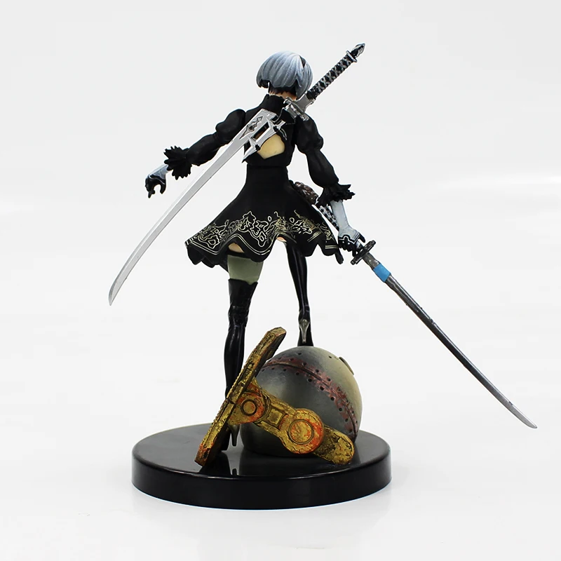 Игрушечная фигурка NieR Automata 14 см YoRHa 2B № 2 Тип B с мечом Коллекционная модель