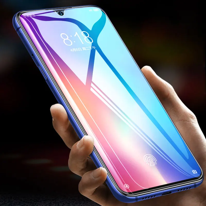 

6D Full Glue Tempered Glass Protective Glass Film For Xiaomi Mi CC9e CC9 Full Cover Screen Protector Film