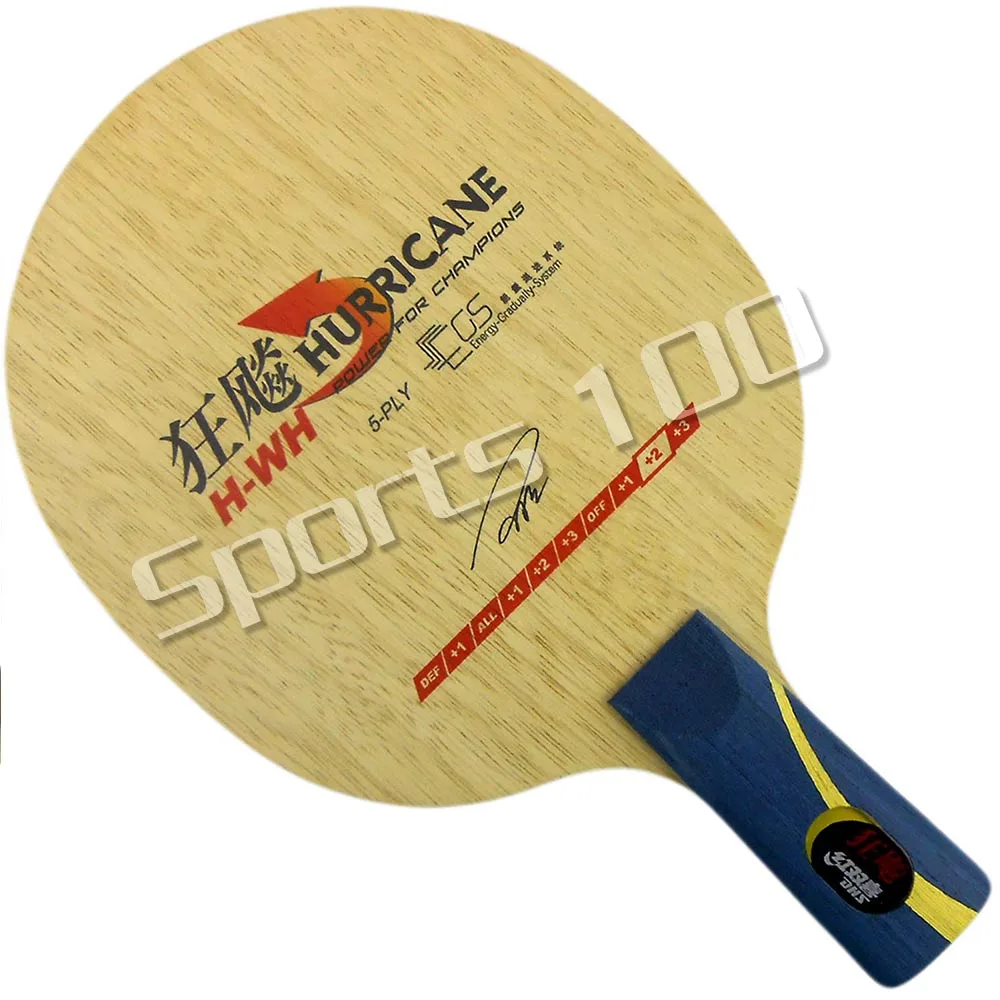 

DHS Hurricane H-WH H WH Table Tennis PingPong Blade penhold short handle CS