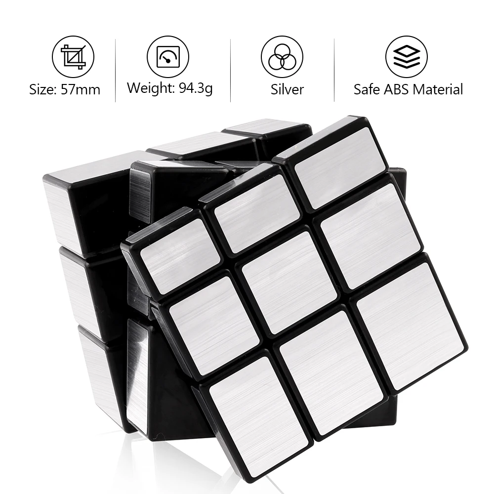 Зеркальный куб D FantiX Qiyi 3x3 магический 3x3x3 скоростной qiyi головоломка