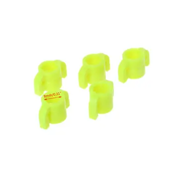 

5pcs Archery Slider Bow Fishing 8mm Diameter Arrow Safety Slide Shooting Hunting