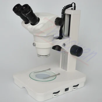 

FREE SHIPPING ! FYSCOPE Industrial Inspection 4X-50X Track Stand Stereo Zoom Confocal Binocular Microscope with LED Lights