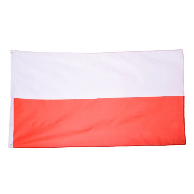 poland national flag hanging for festival home decoration office