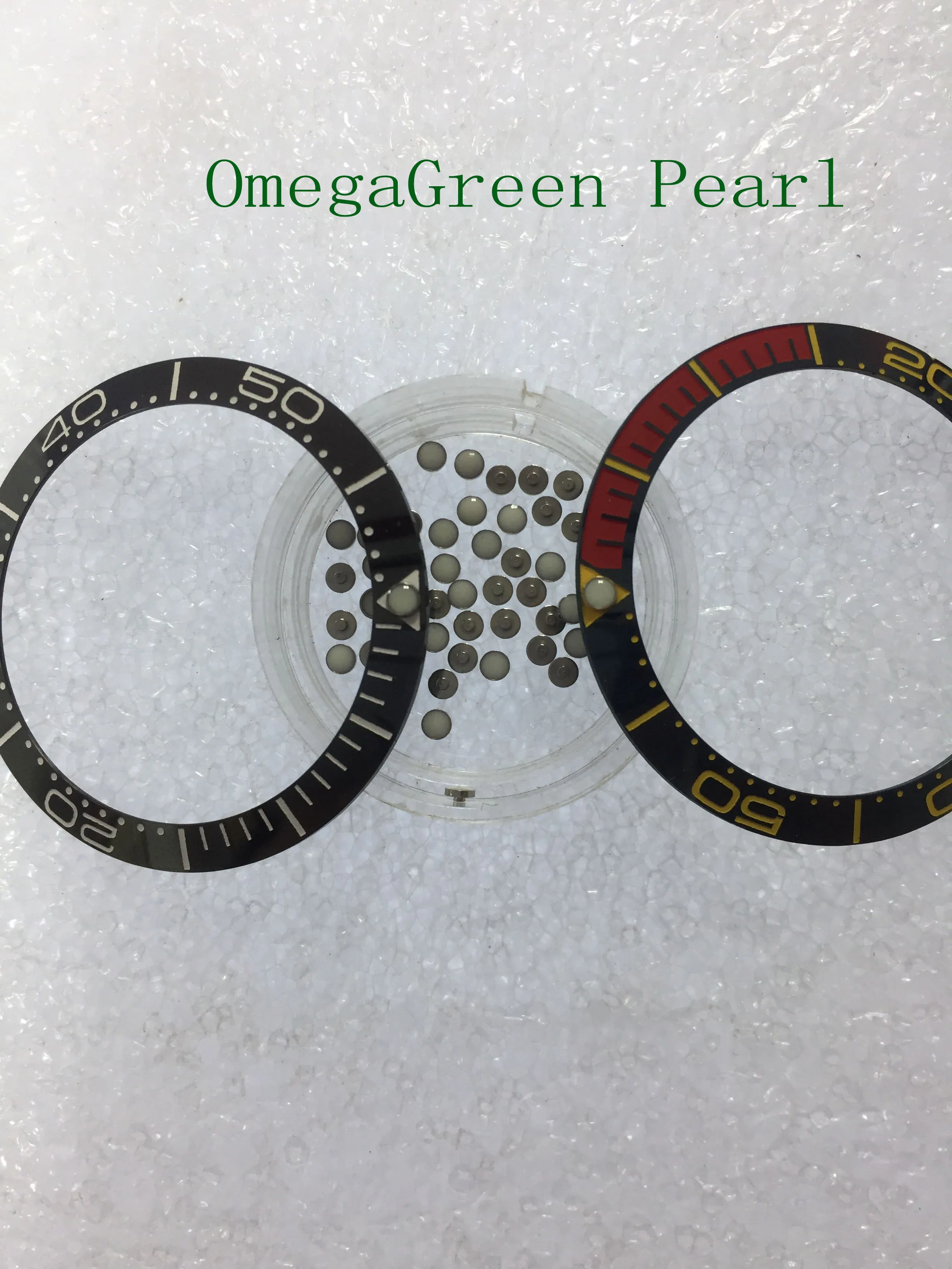

Free Shipping 1pc Generic Omg Green Pearl Luminous Luminous Pip for Watch Repair