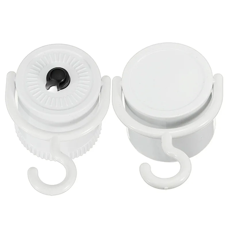 

Smuxi E27 Lamp Light Socket Base Screw Lamp Holder With Hook For Emergency Light Bulb White