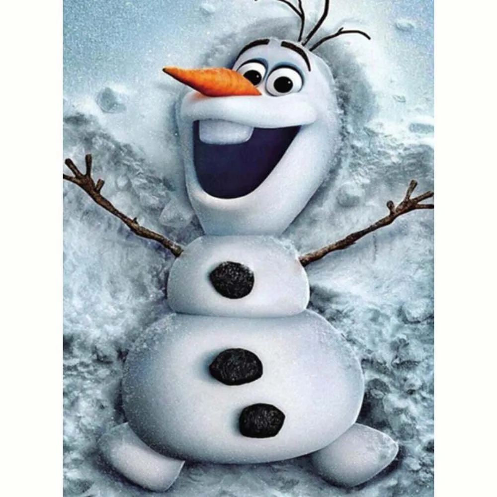

Embroidery,Diamond Painting,Cartoon snowman,Improve patience,Gift for children,Home decor,Rhinestones,Mosaic,Cross-stitch kits