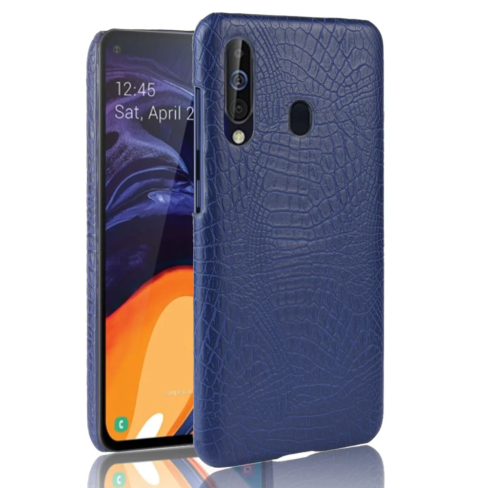 For Samsung Galaxy A60 A 60 Case Retro Crocodile PU Leather Skin Hard Cover For Samsung Galaxy A60 SM-A606F/DS Phone Bag Case For Samsung Galaxy A60 A 60 Case Retro Crocodile PU Leather Skin Hard Cover For Samsung Galaxy A60 SM-A606F/DS Phone Bag Case