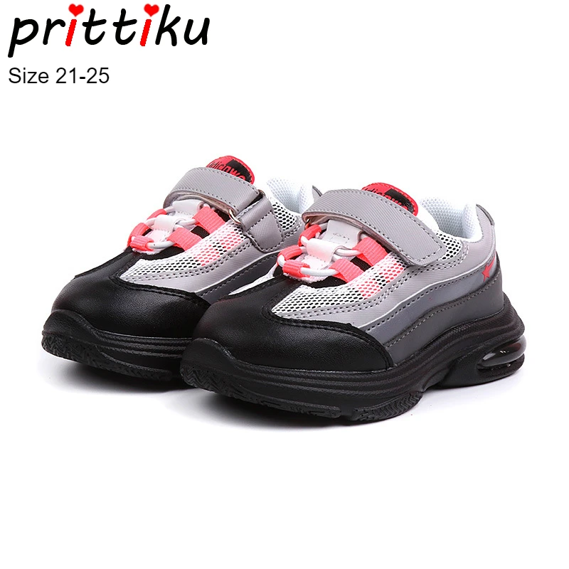 

Autumn 2018 Boys Girls Fashion Sneakers Children Mesh Microfiber Leather Walking Breathable Trainers Casual Shoes Baby/Toddler