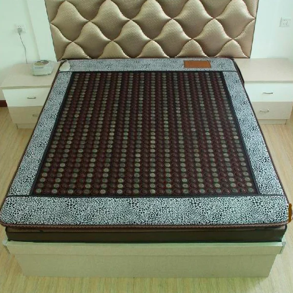 Wholesale 2016 Infrared Heated Negative Ion Massage mattress Korea Jade