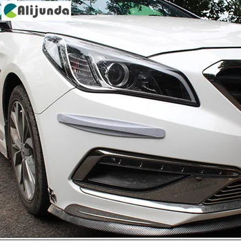 

Car Styling moulding Carbon Fiber car stickers Car Bumper Protector Guards Car Door Crash Bar Bumper Protector 2 PCS Per Set