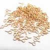 100 Pcs 8/10mm Eye Hook Screw Pins Gold/Silver Plated Clasp DIY Jewelry Finding ► Photo 3/3
