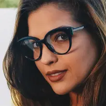 Роскошные очки элегантные оптические оправа для очков в ретростиле прозрачные очки модные женские очки для глаз кошки оправа для очков милые