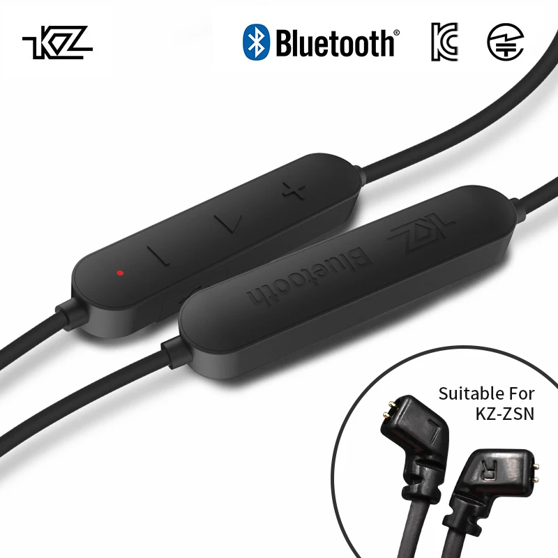 KZZSN Bluetooth кабель 4 2 Беспроводной отделяющиеся наушники Поддержка AptX для KZ ZS10 ZS5 ZS6