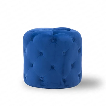 

Luxury Cloth Sofa Shoe Wood Stool Change Shoes Stool Small Sofa Round Footrest Stool Coffee Table Stool Kids Furniture Stools