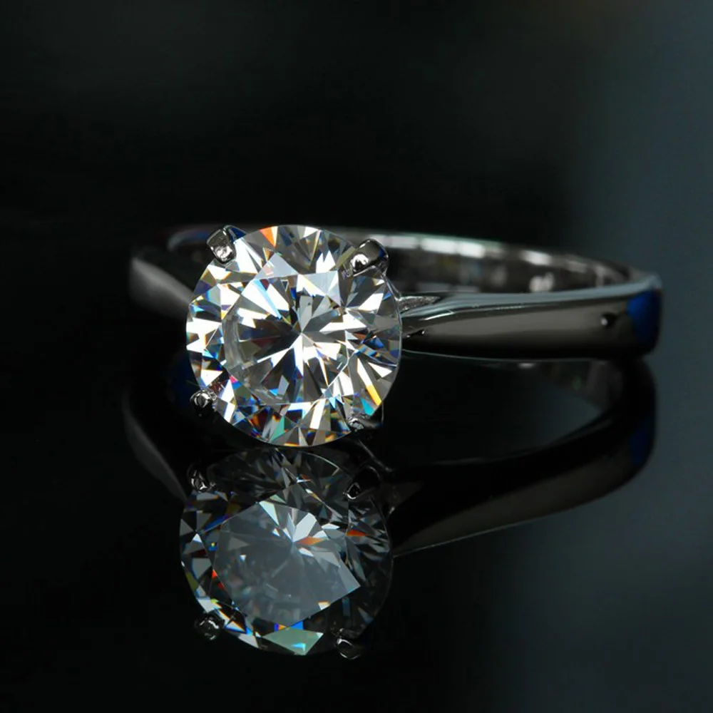 Риньинь россыпью драгоценных камней 6 50 мм 1.00ct D Цвет VVS1 ясность отличная огранка
