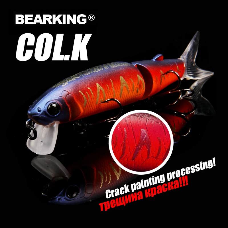 Bearking 11 3 см 13 7g Горячие рыболовная приманка качественная профессиональная блесна