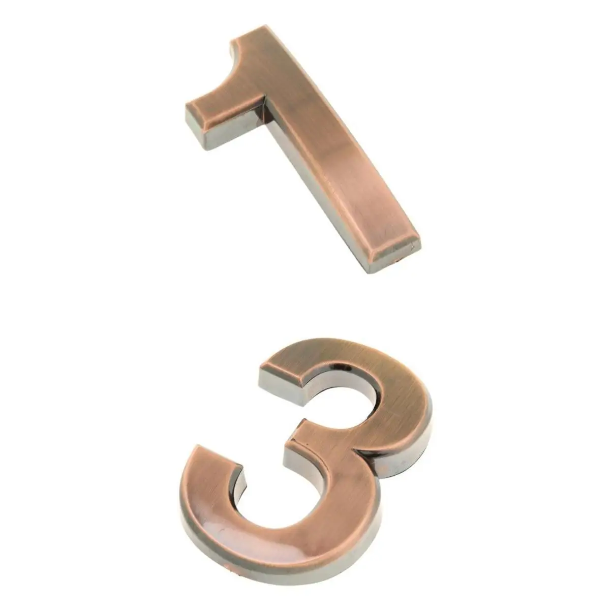 No.1& 3 ABS Sticker Address Plaque Sign House Hotel Door Address Plaque Number Digits Plate