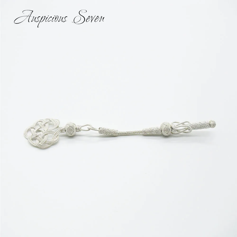 

Tesbih hand knitted tassel 1000 silver Islamic Prayer /TTST-11