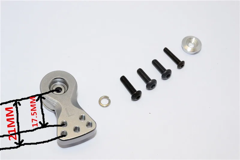 

Aluminium Hi-torque Servo Saver For 25T Spline Output Shaft L version fit FUTABA/SANWA/TACTIC/ACOMS/TAMIYA/AITEC/TRAXXAS/SAVOX