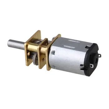 

12mm Silver GA12-N20 100RPM Miniature Metal Electric 6v DC Gear Motor Gearwheel with 10mm Output Shaft