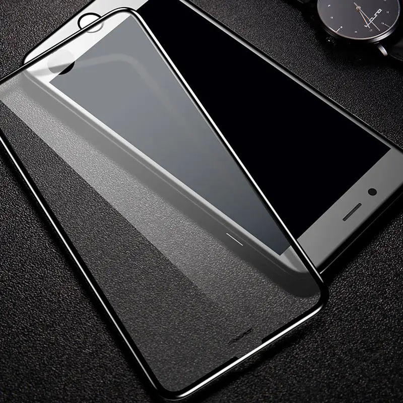 Защитное закаленное стекло 9D для iPhone 6 6s 7 8 Plus X 10 защита экрана с закругленными