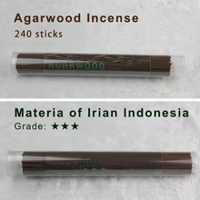240 палочки оптом пакет медитация 3 звезды класс Материал происхождения Ириан Индонезия агар дерево Ouds Благовоний Палочки