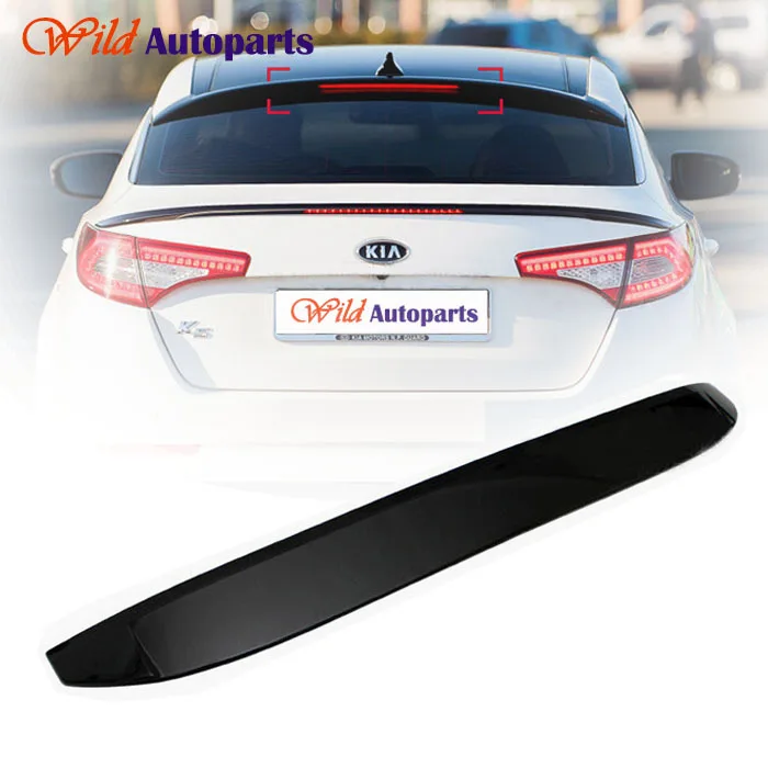 ABS Black premium Illumination LED Roof Rear Spoil...