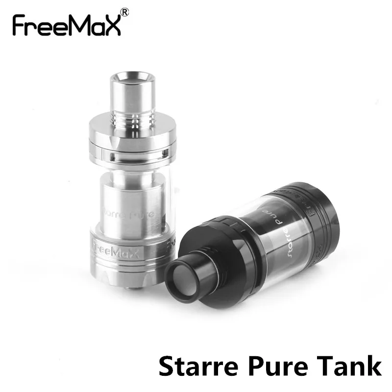 

Freemax Starre Pure Tank Sample Airflow Increments Rebuildable e cigarette Atomizer 4ml Tank 304 Stainless Steel+Ceramic