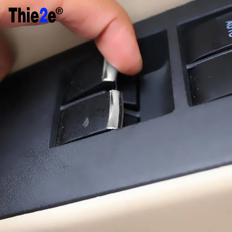 

Car Windows lift switch sticker door button interior Decoration For Toyota RAV4 Corolla Camry Vios