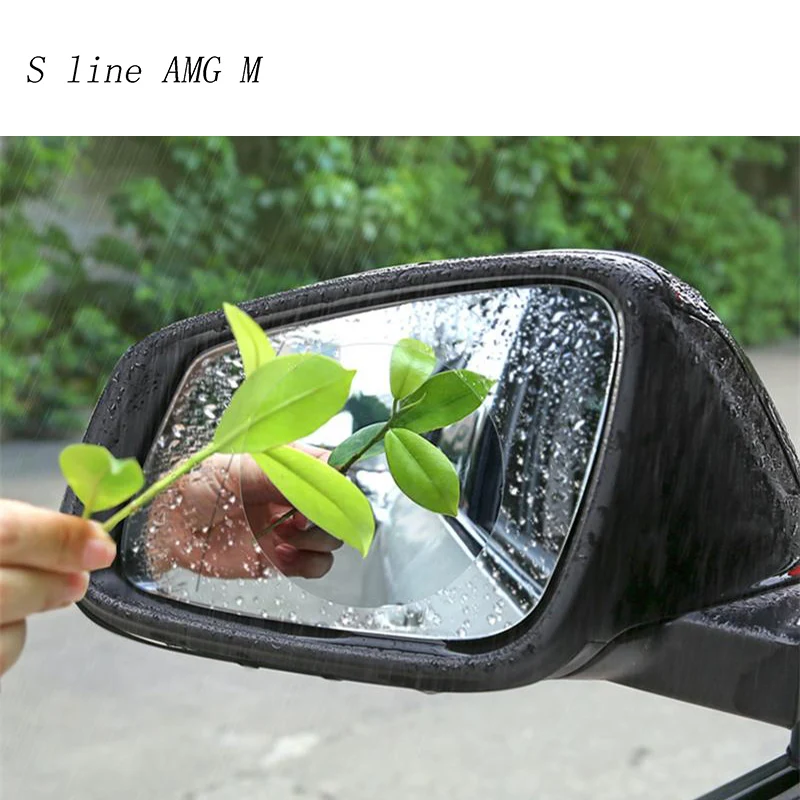 

Car Styling Rearview Mirror Protective Film Anti Fog Window Clear Rainproof Covers Stickers Rear View Soft Film Auto Accessories