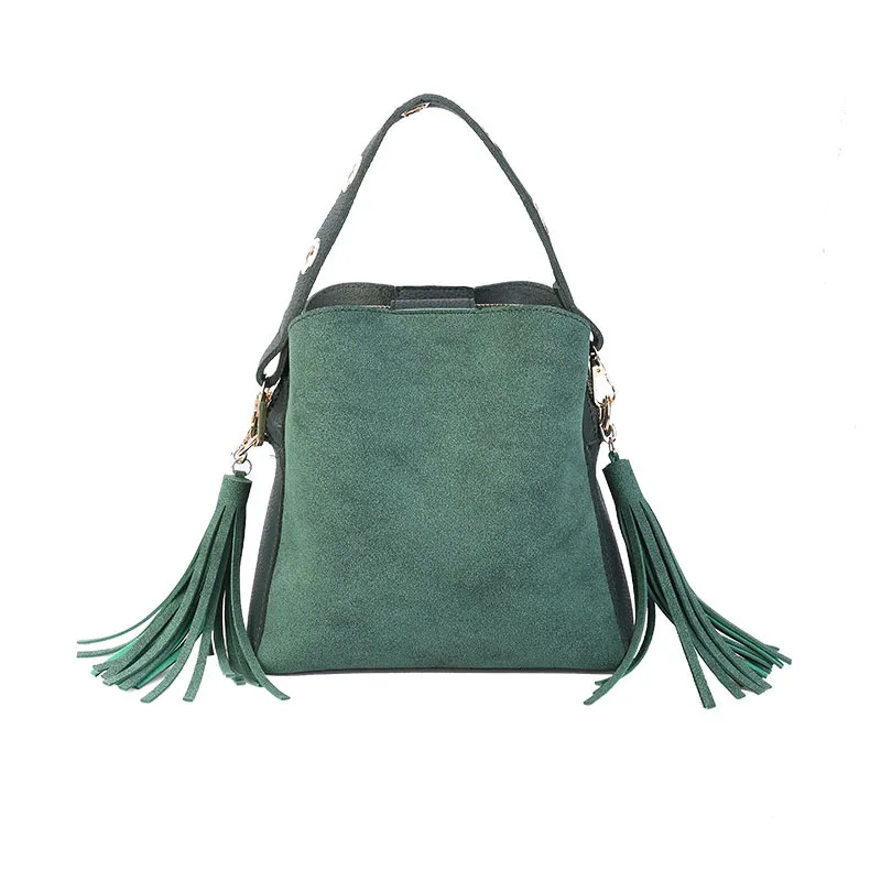Ceny MARFUNY marki torby na ramię z frędzlami torebki damskie peeling codzienna torba dla dziewczynek tornister kobiet torby Crossbody nowa torebka typu bucket Sac