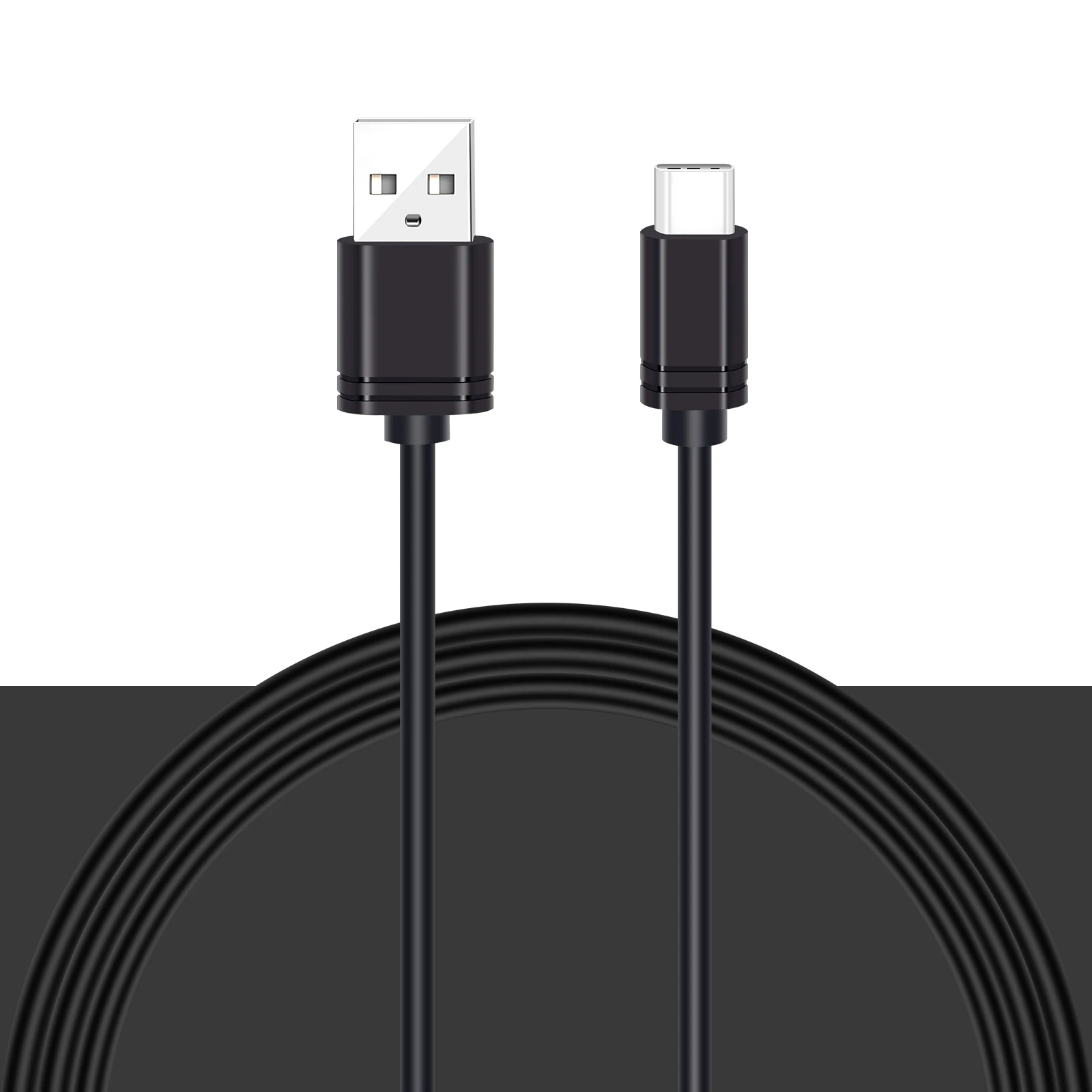 1, 2, 3 м usb type-C кабель для samsung S9 S8 Быстрая зарядка type-C кабель для зарядки мобильного телефона USB C кабель для Xiaomi mi9 PVC