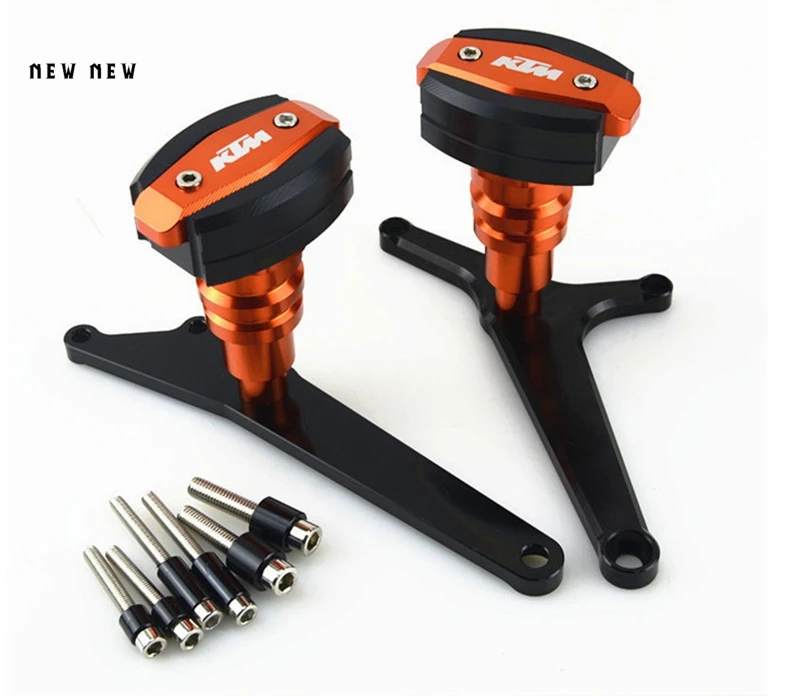 

Motorcycle CNC Aluminum Left and Right Frame Slider Anti Crash Protector For For KTM DUKE 125 200 390