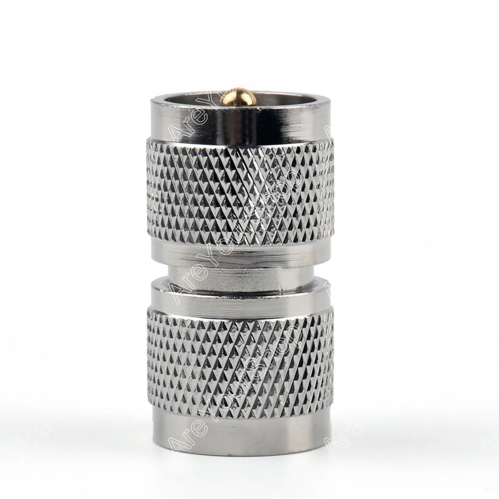 

Areyourshop Sale 1 Pc Adapter Pl259 UHF Plug Male To Pl-259 Male RF Connector Straight Wire Connecto