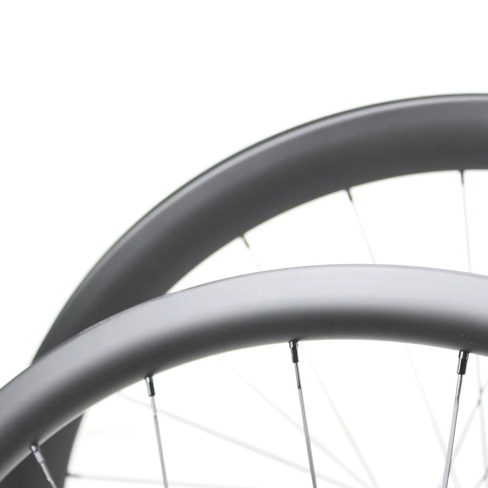 Best Elite Disc Brake Wheels Gravel Bike Wheelset Cyclocross Carbon Rim Pillar 1423 Spoke Novatec D411 D412 Hub Center Lock Or 6 Bolt 3
