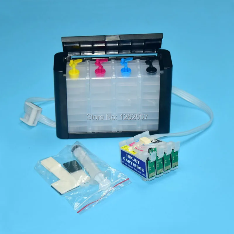 Europe T34XL Ciss System With ARC Chip For Epson WorkForce Pro WF-3720 WF-3725 WF 3720 3725 T3471-T3474 Printer