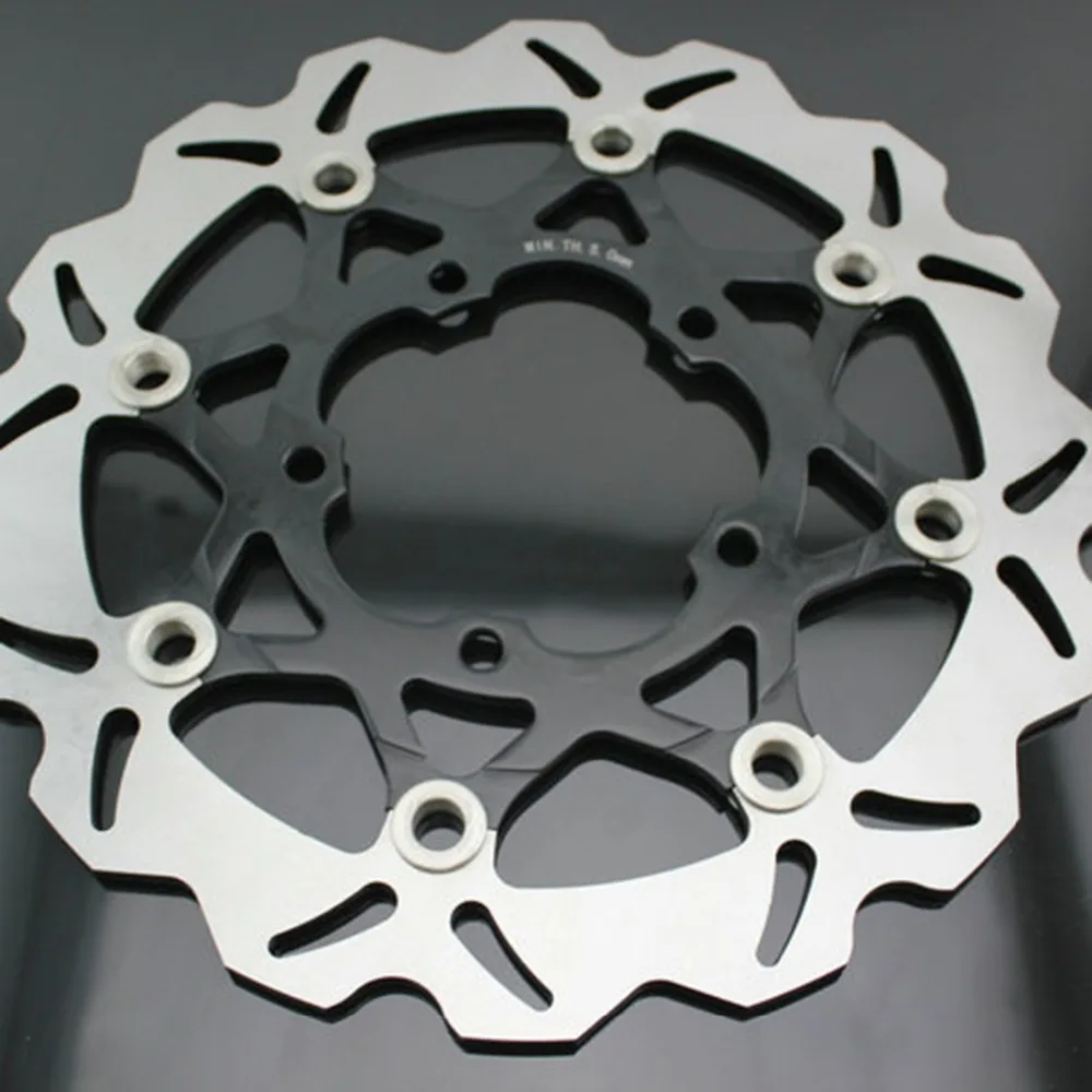 2 шт. передние плавающие тормозные диски ротора детали мотоцикла алюминий тормозные роторы для SUZUKI GSXR600/750 06-10 GSXR1000 K5 2005-2006