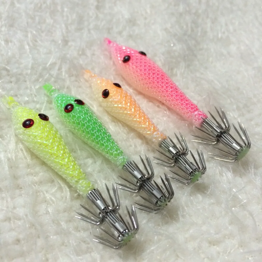 Buy 10pcs wholesale sea fishing Japan squid jigs