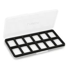 Lixada 8 ручек/12 ручек Рыболовная Снасть коробка Водонепроницаемая сухая муха коробка легко сцепление щелевая пенопласт приманка приманки мух чехол для хранения