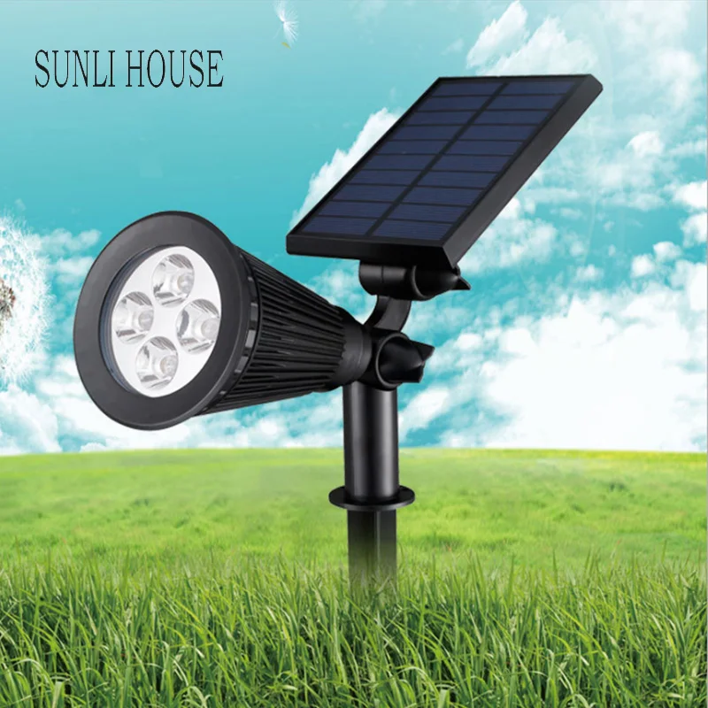 SUNLI HOUSE Solar Light Waterproof IP65 LED Outdoor lamp Super