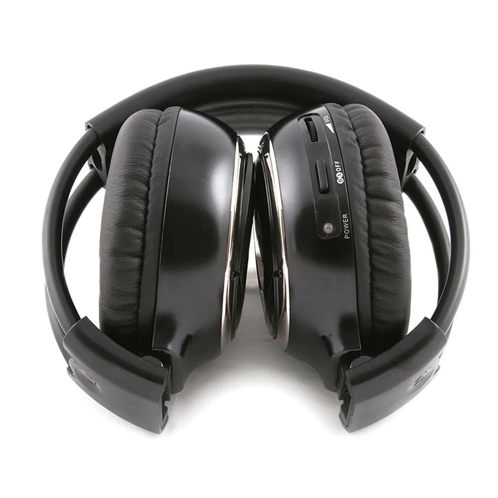 500m 3 channel wireless silent disco headphones - 250 foldable headphones + 2 Transmitters