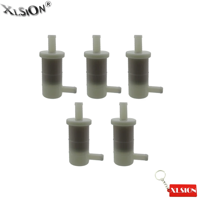 

XLSION Aftermarket 5Pcs Gas Fuel Filters For 2001-2008 KAWASAKI Ninja ZX6R ZX7R OEM 49019-1081