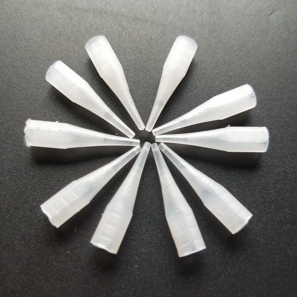 50pcs 3R Needle Tips Permanent Makeup Giant Sun/ French Machine Long Nipples Needle caps Tattoo Supplies