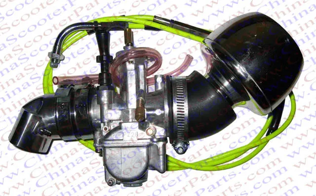 Косо PWK Высокопроизводительные 28 мм Карбюраторы для мотоциклов комплект для ATV Картинг скутер