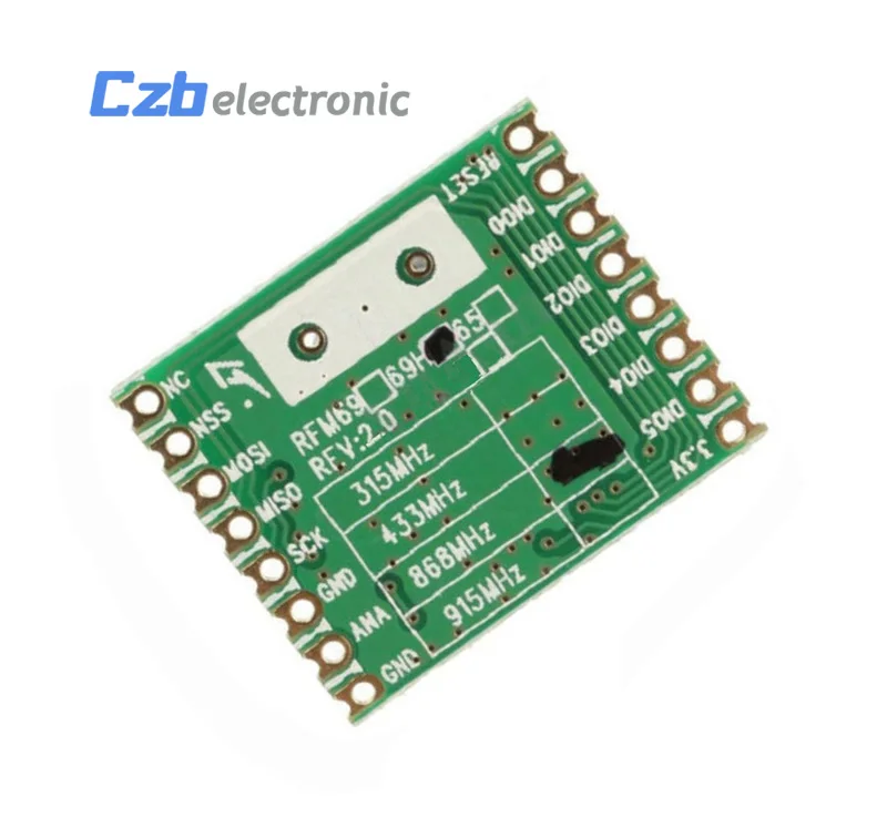 RFM69HW 915Mhz +20dBm HopeRF Wireless Transceiver (RFM69HW-915S2)FO RemoteTrack