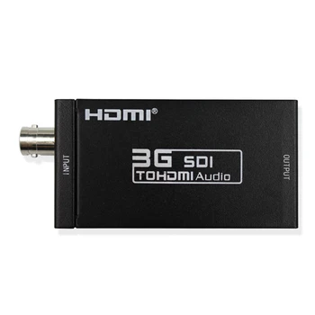 

Mini HD SDI to HDMI Converter 1080P 3G HD SDI to HDMI Video Converter HDMI Adapter Support HD-SDI/3G-SDI on HDMI Display