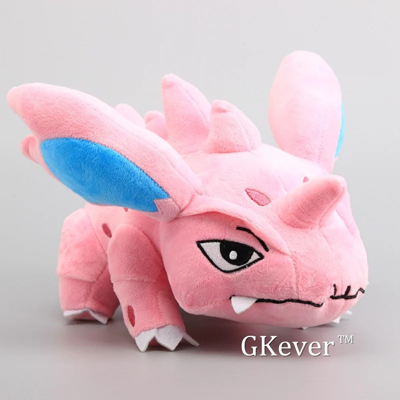 Аниме Nidorino плюшевые игрушки куклы милые мягкие животные 10 &quot25 см детский
