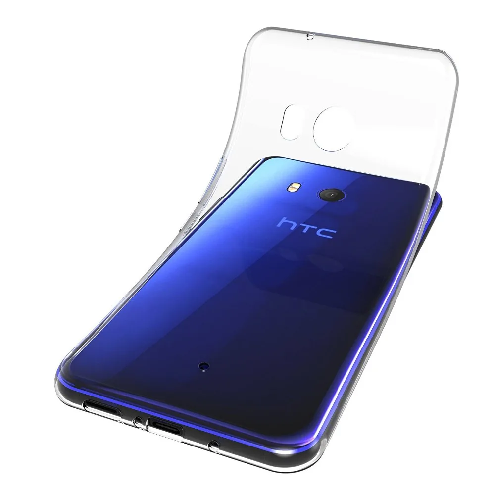 Ультратонкий Прозрачный мягкий силиконовый чехол HereCase из ТПУ для HTC X10 10 Evo U Ultra Play